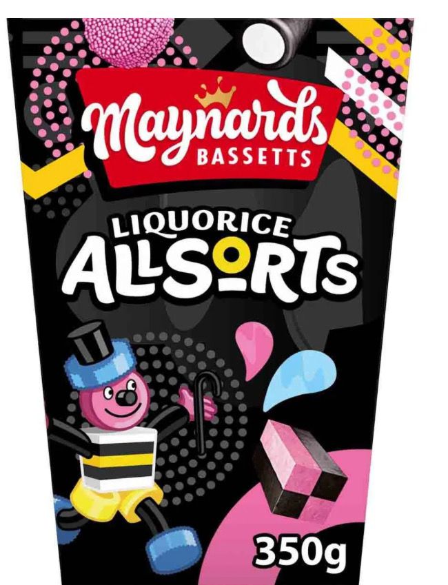 Maynard’s Bassets Liquorice Allsorts BBE 8/24