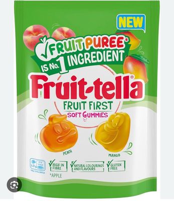 Fruitella Soft Gummies BBE 12/24