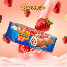JouyCo Cake Roll Strawberry 150g 10/25