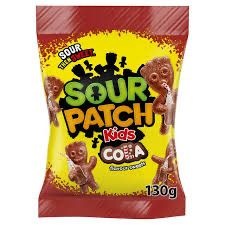 Sour Patch Kids Cola 130g 04/06/25 Sour Patch Kids Cola 130g 04/06/25