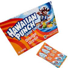 Hawaiian Punch Ocean Orange Chew Bar (36x22g)