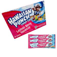 Hawaiian Punch Lemon Berry Squeeze Chew Bar ( 36x22g)