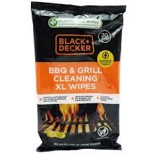 Black &amp; Decker BBQ Wipes 20pk 10/25