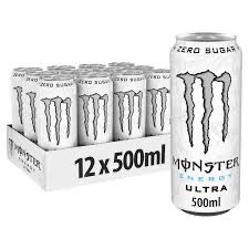 Monster Ultra White PM£1.55 12x500ml 8/26