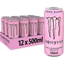 Monster Straw Dream PM£1.65 12x500ml 8/26