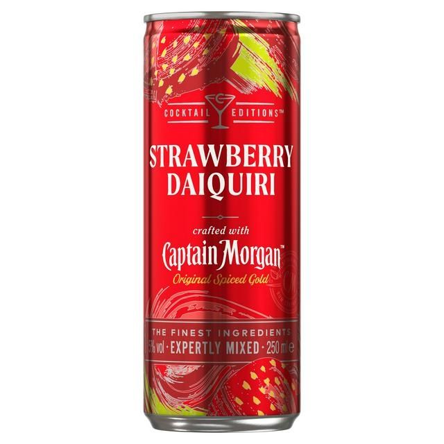 Captain Morgan Strawberry Daiquiri 250ml 09/24