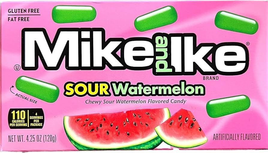 Mike&amp;ike sour watermelon 02/25