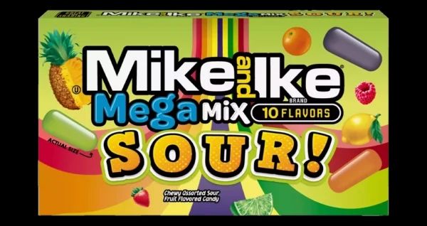 Mike and ike mega mix sour 06/25