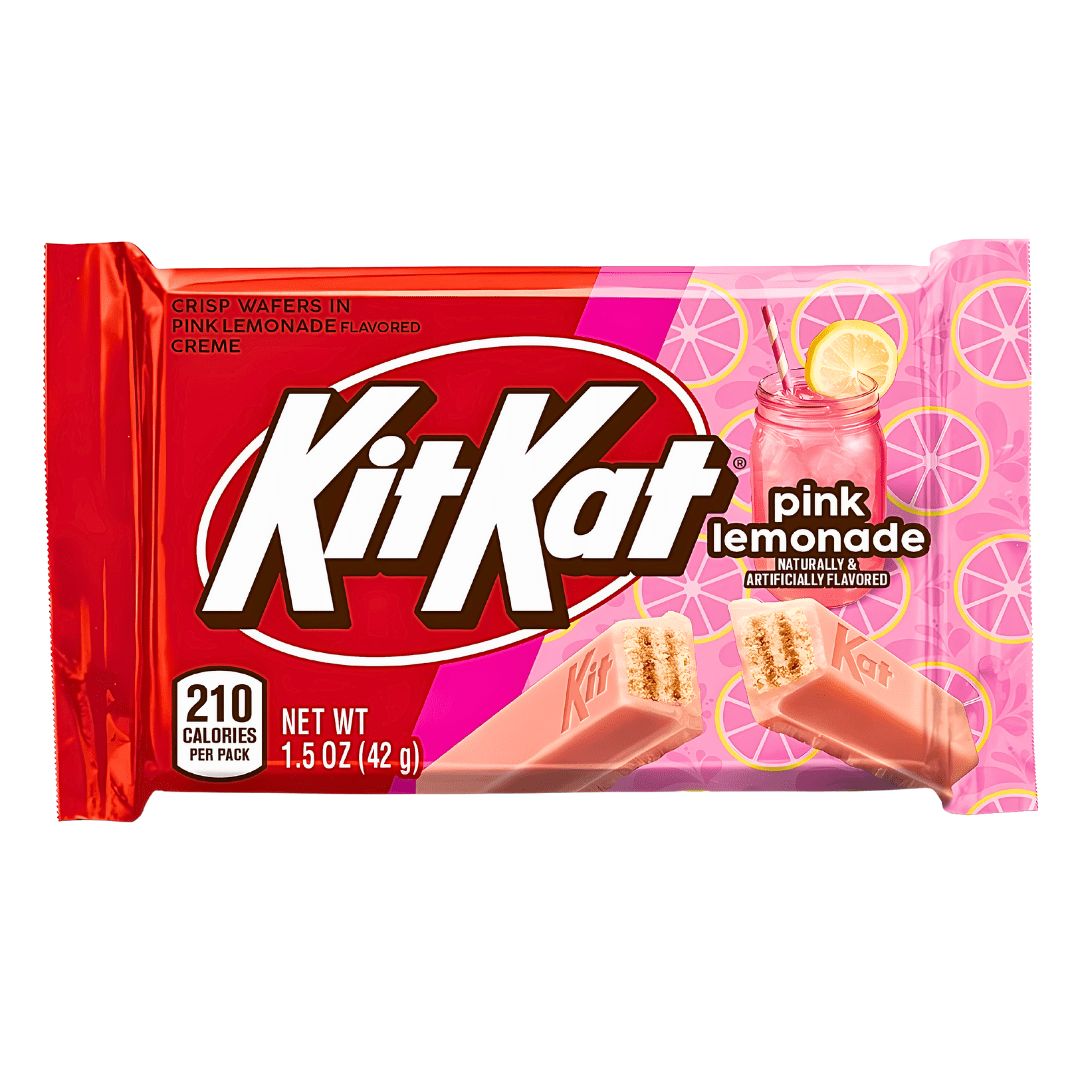 KitKat Pink Lemonade Flavour USA 2 for £1