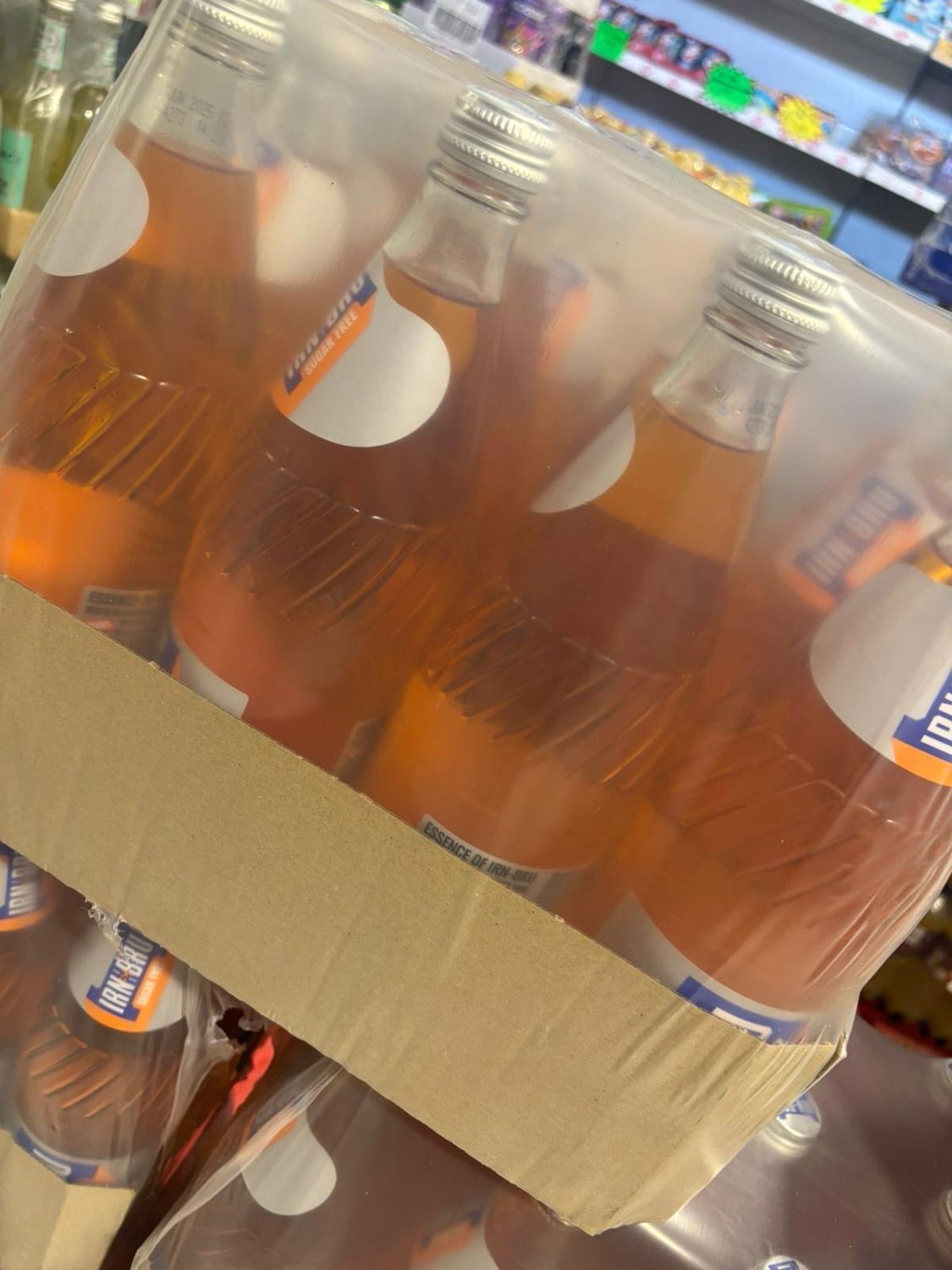 Irn Bru Sugar Free (glass) 12x750ml