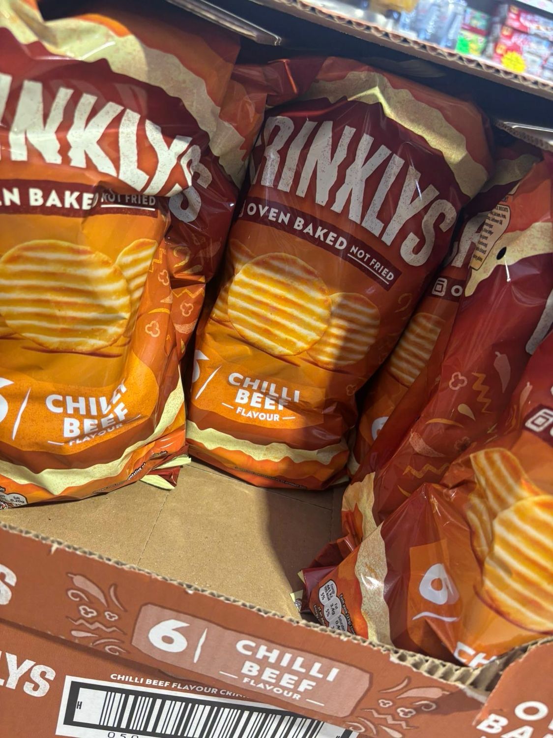 Jacob’s Crinkly Chilli Beef 6pk
