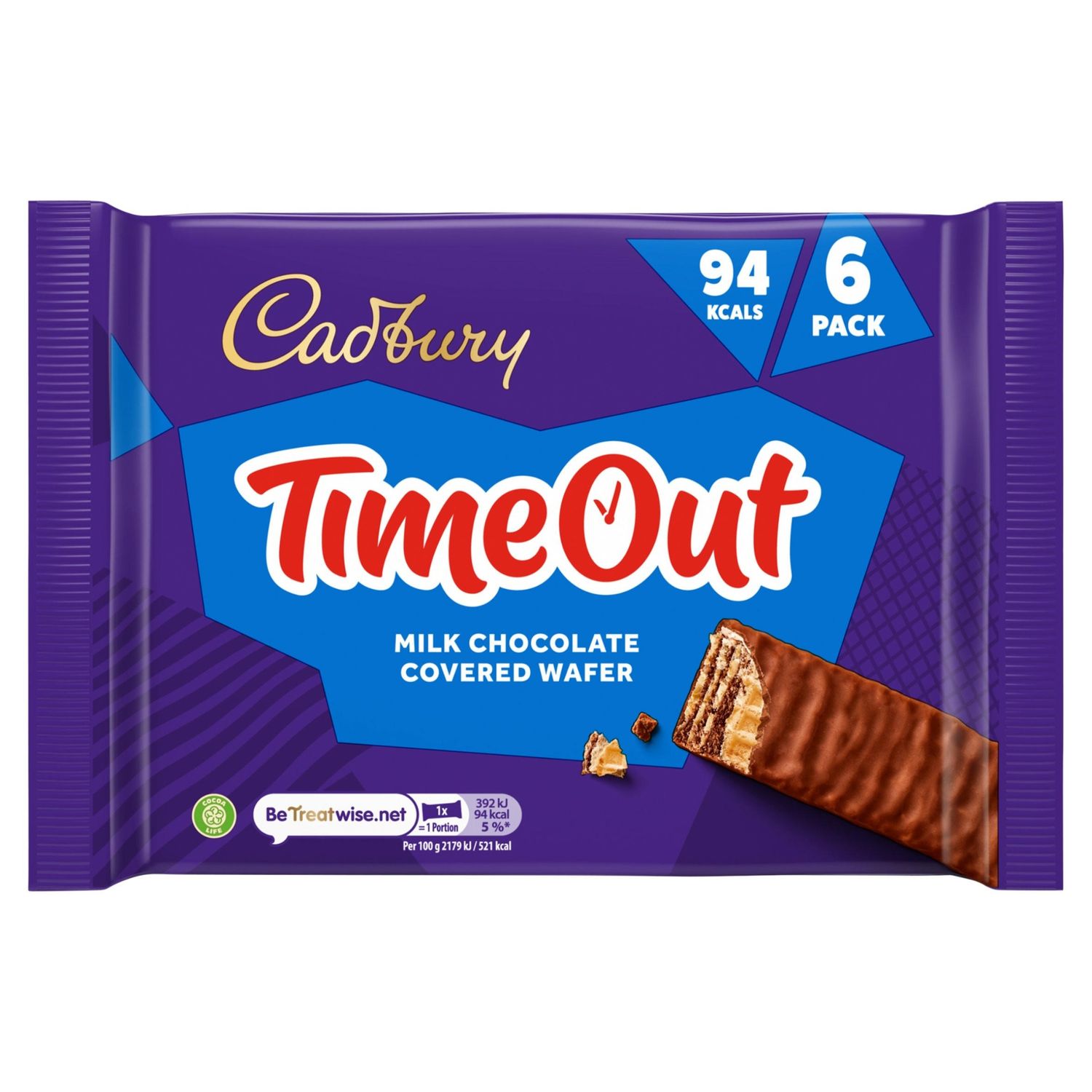 Cadbury TimeOut 6pk 19/06/25