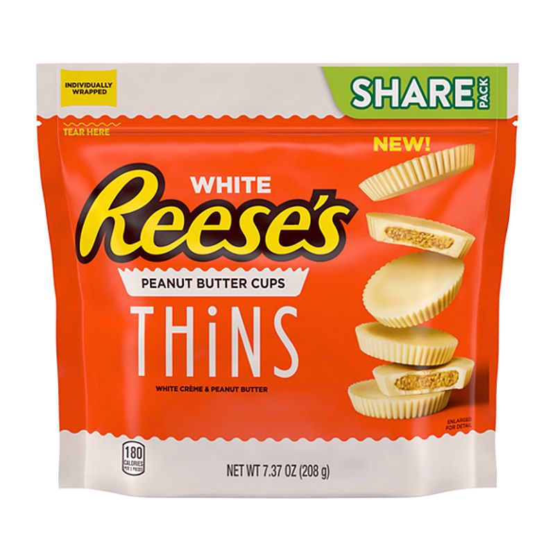 Reeses P/Butter White Thin 208g 05/25