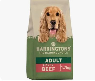 Harringtons Dog Beef 1.7kg 05/25