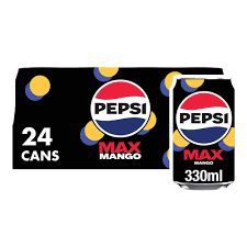 Pepsi Max Mango 24x330ml 31/05/25