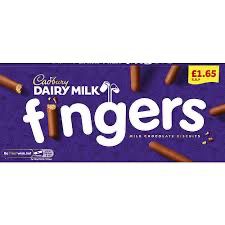 Cadbury Fingers PM£1.65 114g 13/09/25