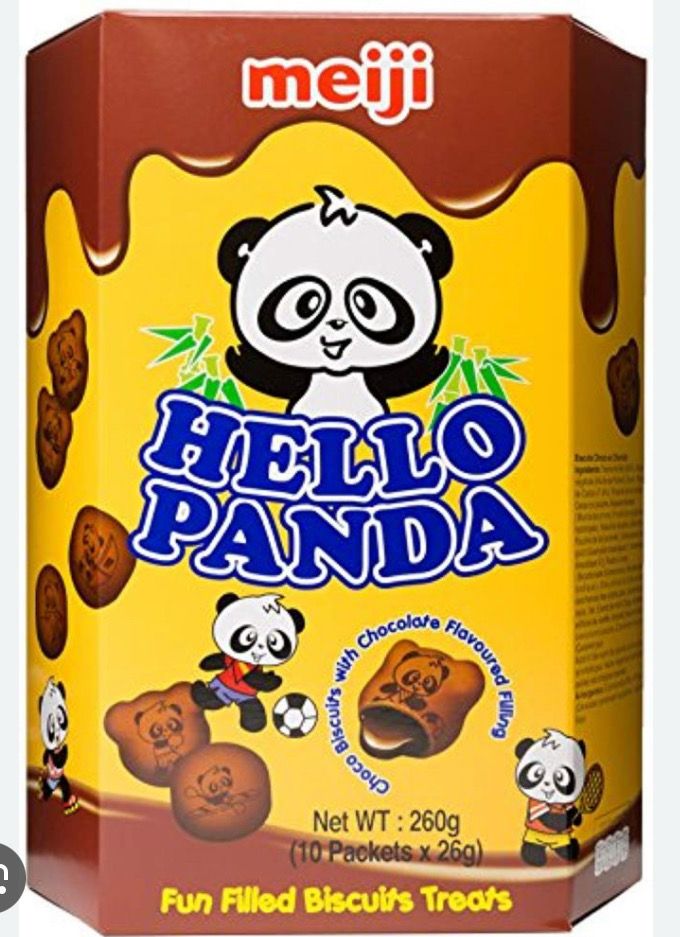 Hello Panda Cocoa Biscuits 260g BBE 12/24