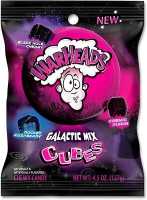 Warhead galactic mix cubes 01/25