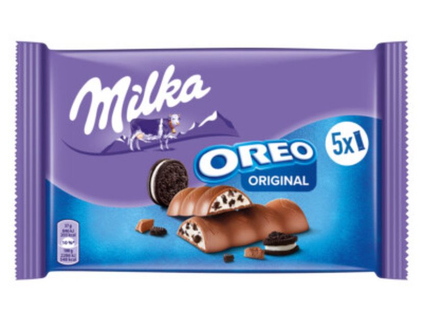 Oreo Milka Bars 5 Pack BBE 8/25