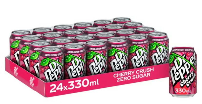 Dr Pepper Cherry Crush 24x330ml