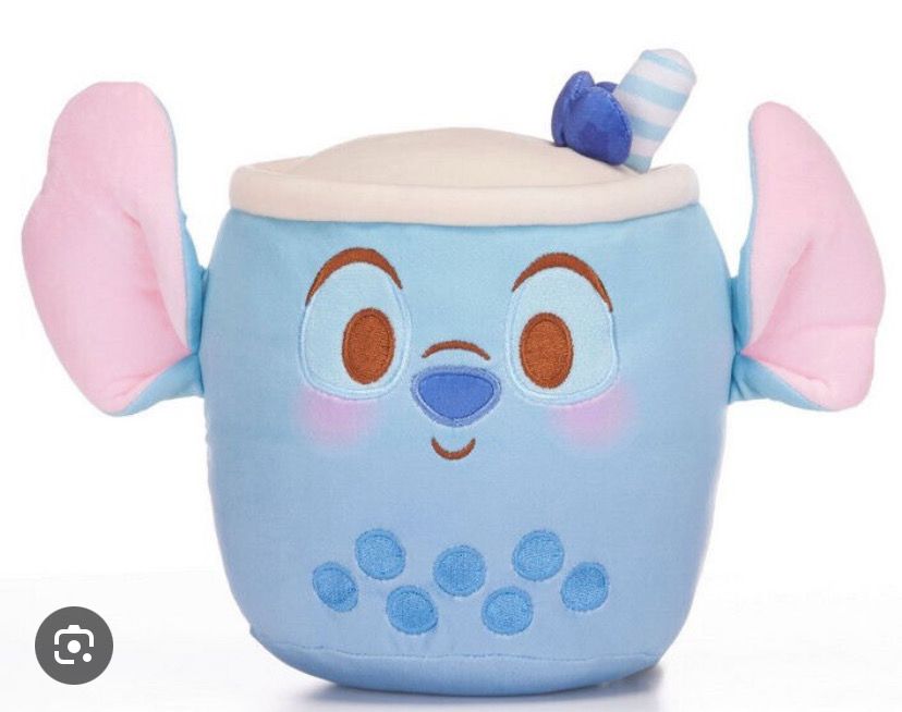 Bubble Tea Stitch Plush