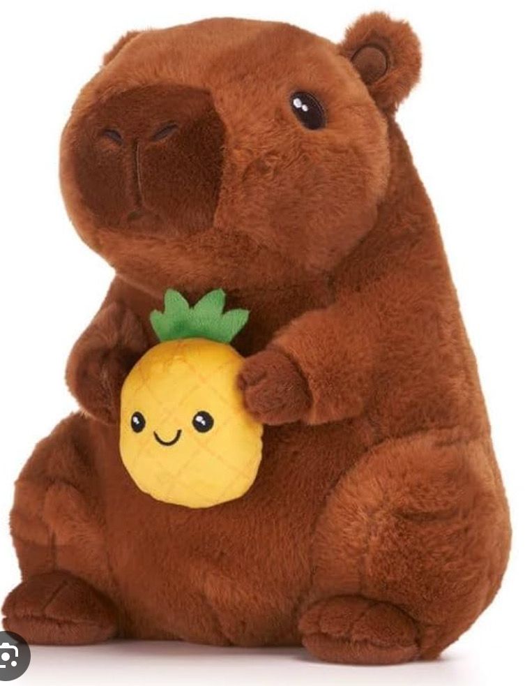 Capybara With Pineapple Plush