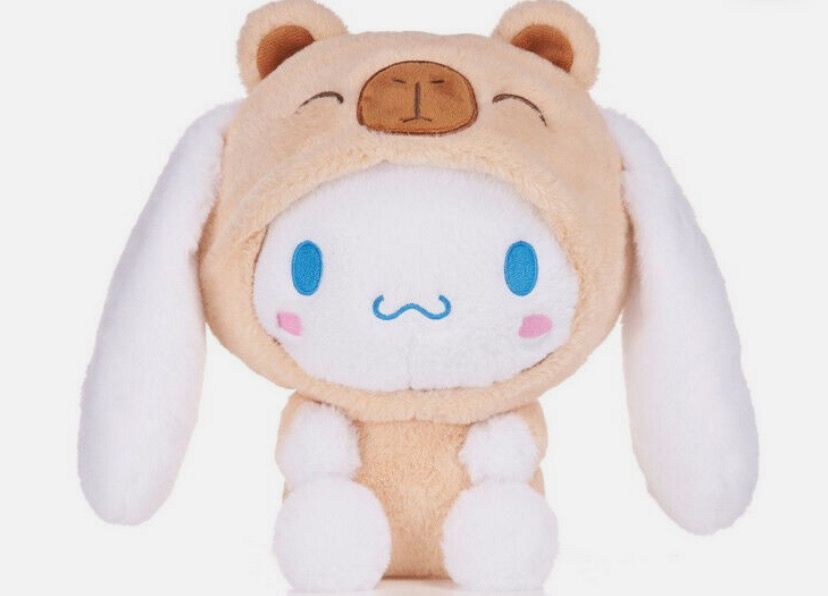 Cinnamon Roll Capybara Plush