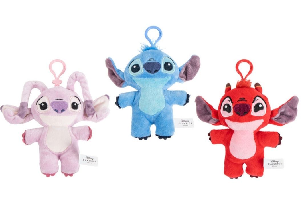 Stitch plush keyring