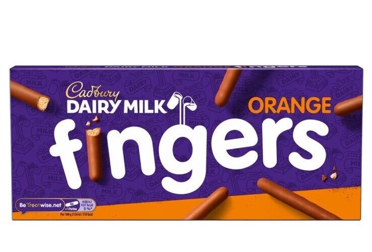 Cadburys Orange Fingers