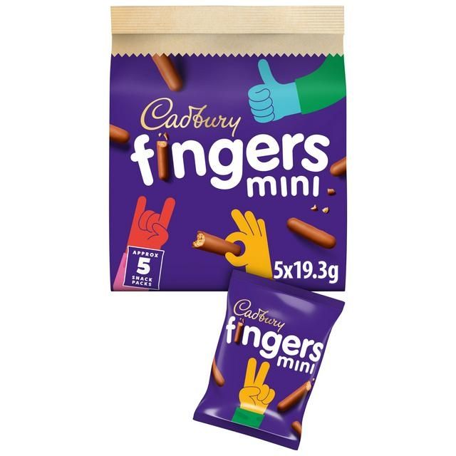 Cadbury Mini Fingers 5pk Cadbury Mini Fingers 5pk