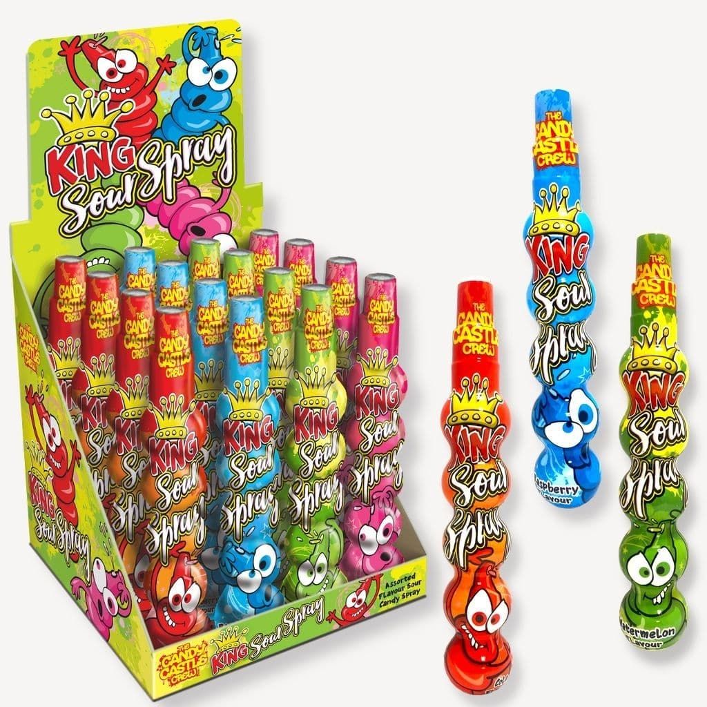 Candy Castle Crew King Sour Spray 2 For £1.50