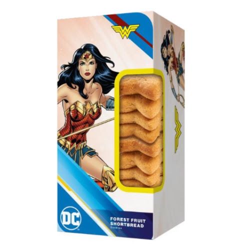 Wonder Women forest fruit Shortbread cookies 2 for £1.50