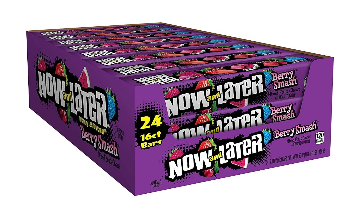 Now and later berry smash 24pk