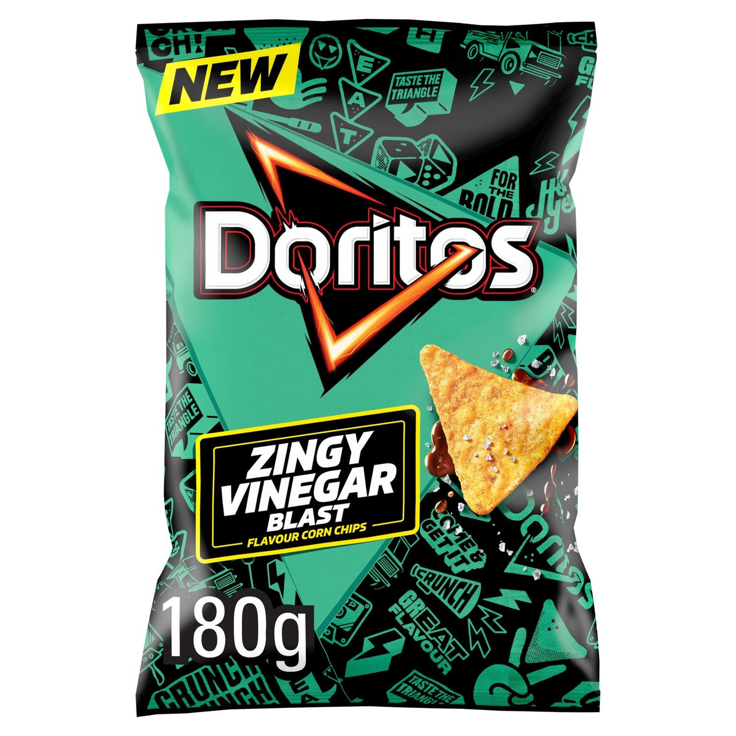 Doritos Zingy Vinegar 180g 20/09/25