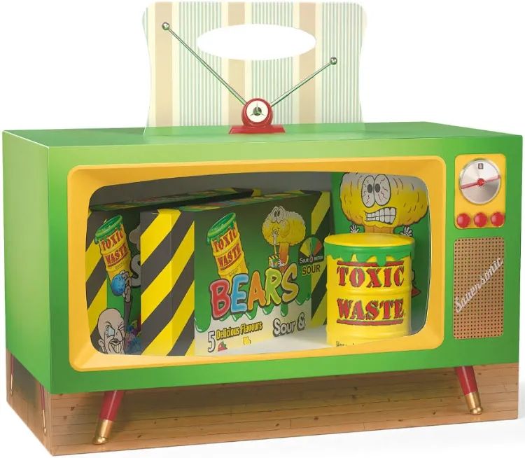 Toxic Waste TV Night Gift Set 04/25