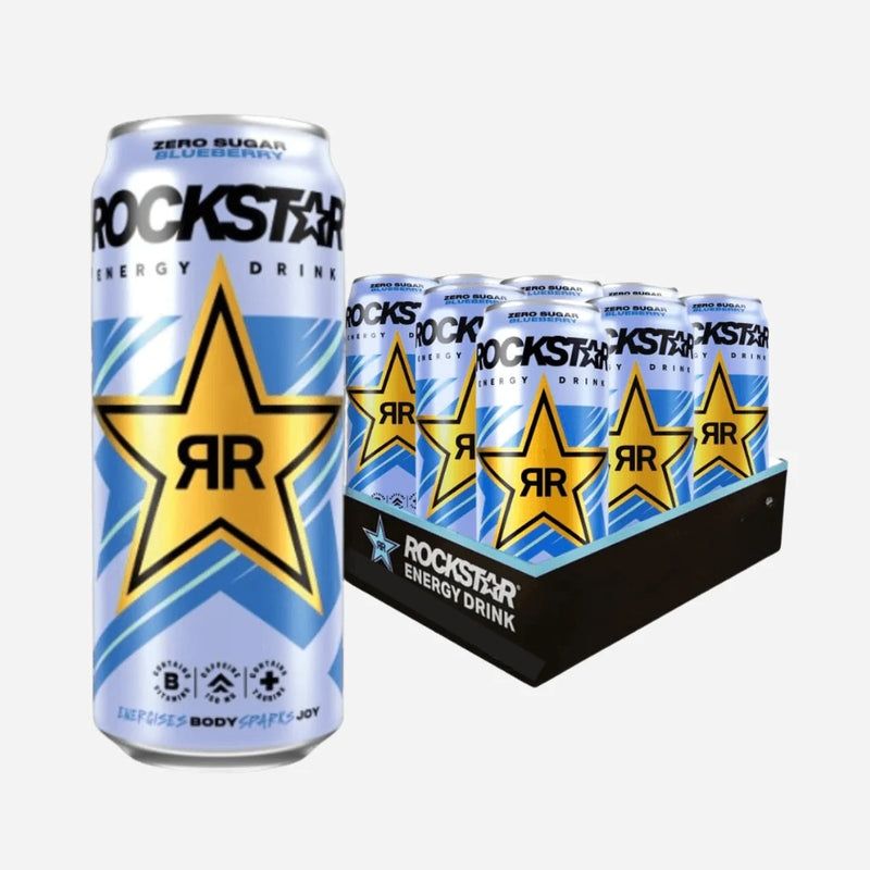 Rockstar Blueberry Zero 12x250ml 31/05/25