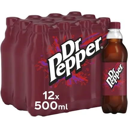 Dr Pepper 24x500ml Bottle 31/10/25