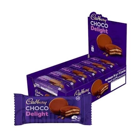 Cadbury Choco Delight 9x34g 07/01/26 Cadbury Choco Delight 9x34g 07/01/26