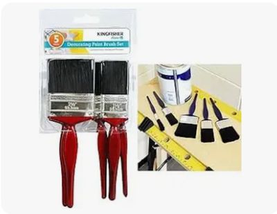 Kingfisher 5pc Paint Brush Set x48 Kingfisher 5pc Paint Brush Set x48