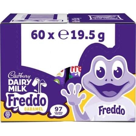 Cadbury Caramel Freddo 60x19.5g 21/10/25