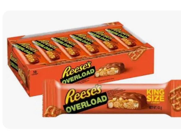 Reese's King Size Overload 8x18pk 04/11/25 Reese's King Size Overload 8x18pk 04/11/25