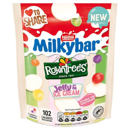 Milkybar R/Tree Jelly/I/Cream 95g 12/25 Milkybar R/Tree Jelly/I/Cream 95g 12/25