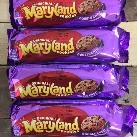 2 For £1.50Maryland D/Choc Cookie 20x136g 31/10/26