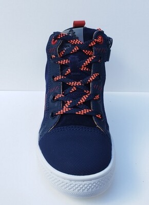 Acebos hoge schoen donkerblauw