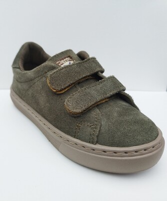 Cienta lage sneaker kakigroen