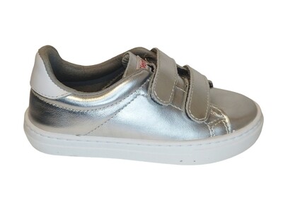 Cienta lage sneaker zilver