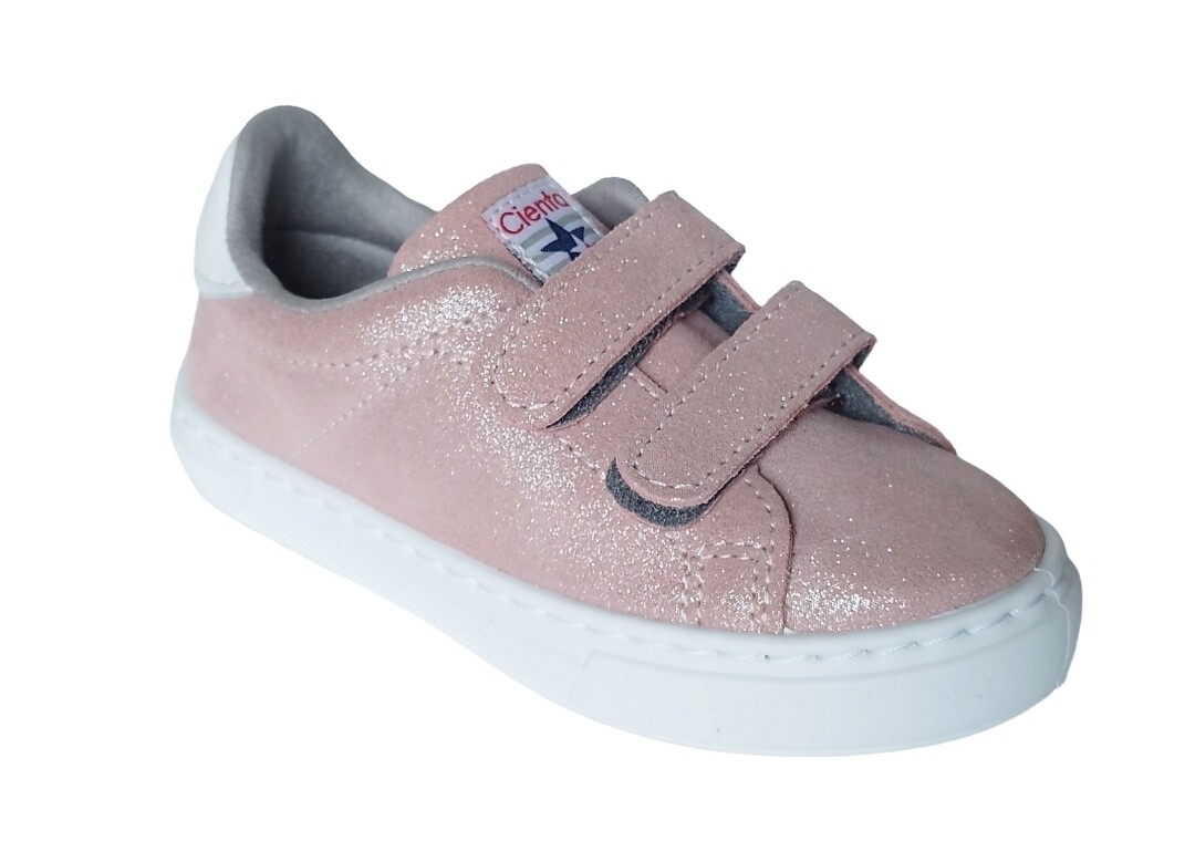 Cienta lage sneaker roze