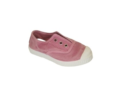 Cienta &#39;snoepsneaker&#39; afgewassen roze