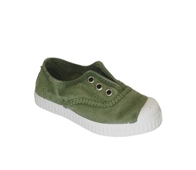 Cienta &#39;snoepsneaker&#39; donkergroen
