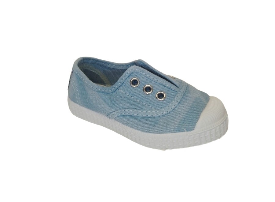 Cienta &#39;snoepsneaker&#39; licht blauw